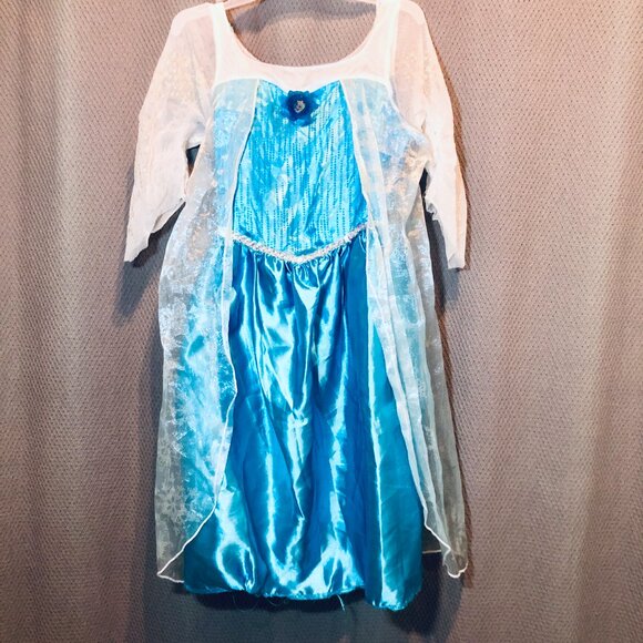 ❄️ [Kids 4-6X] DISNEY Frozen Elsa Princess Dress Halloween Costume Jakks Pacific - Picture 2 of 8